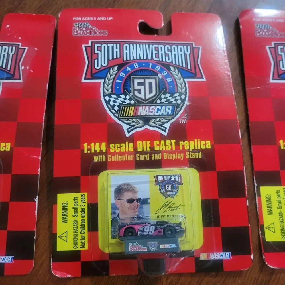 Racing Champions 50th Ann. Terry Labonte Jeff Burton Kellogg's #5 #99 #40 1:144